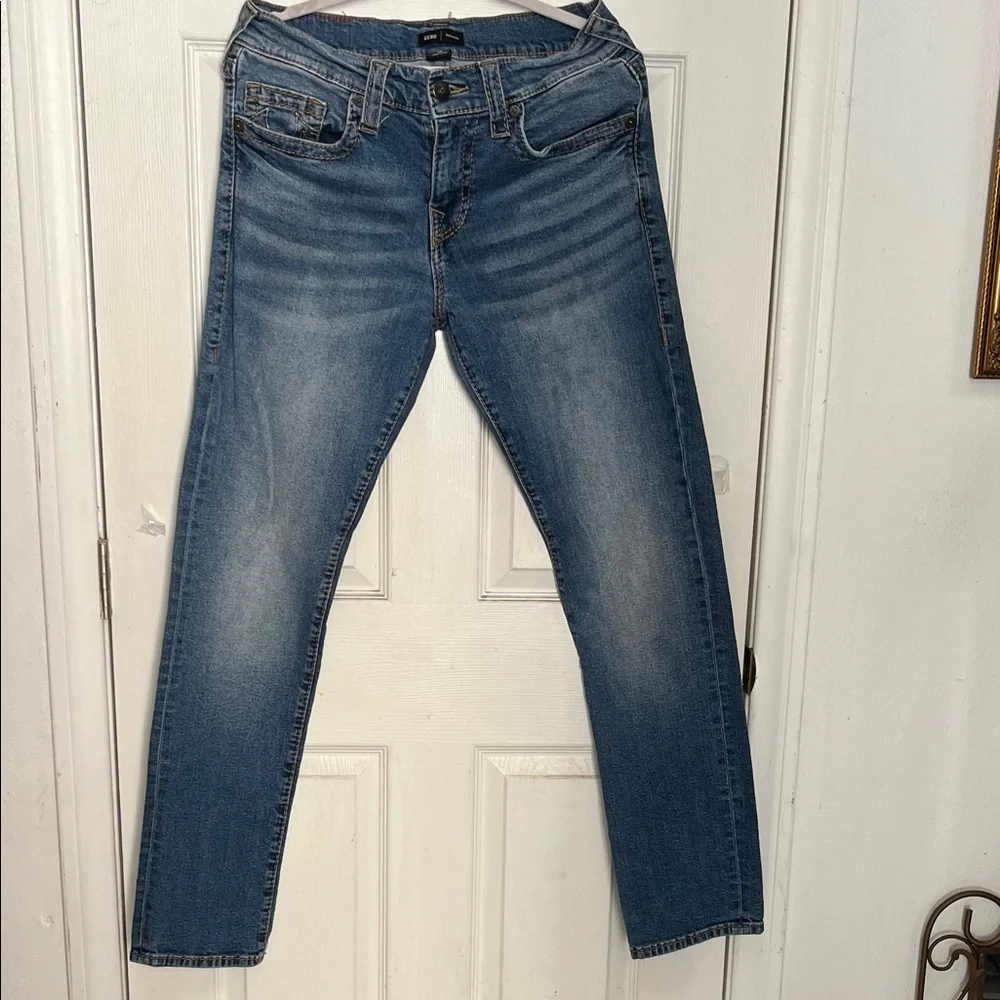 True Religion Men's Blue Relaxed Jeans